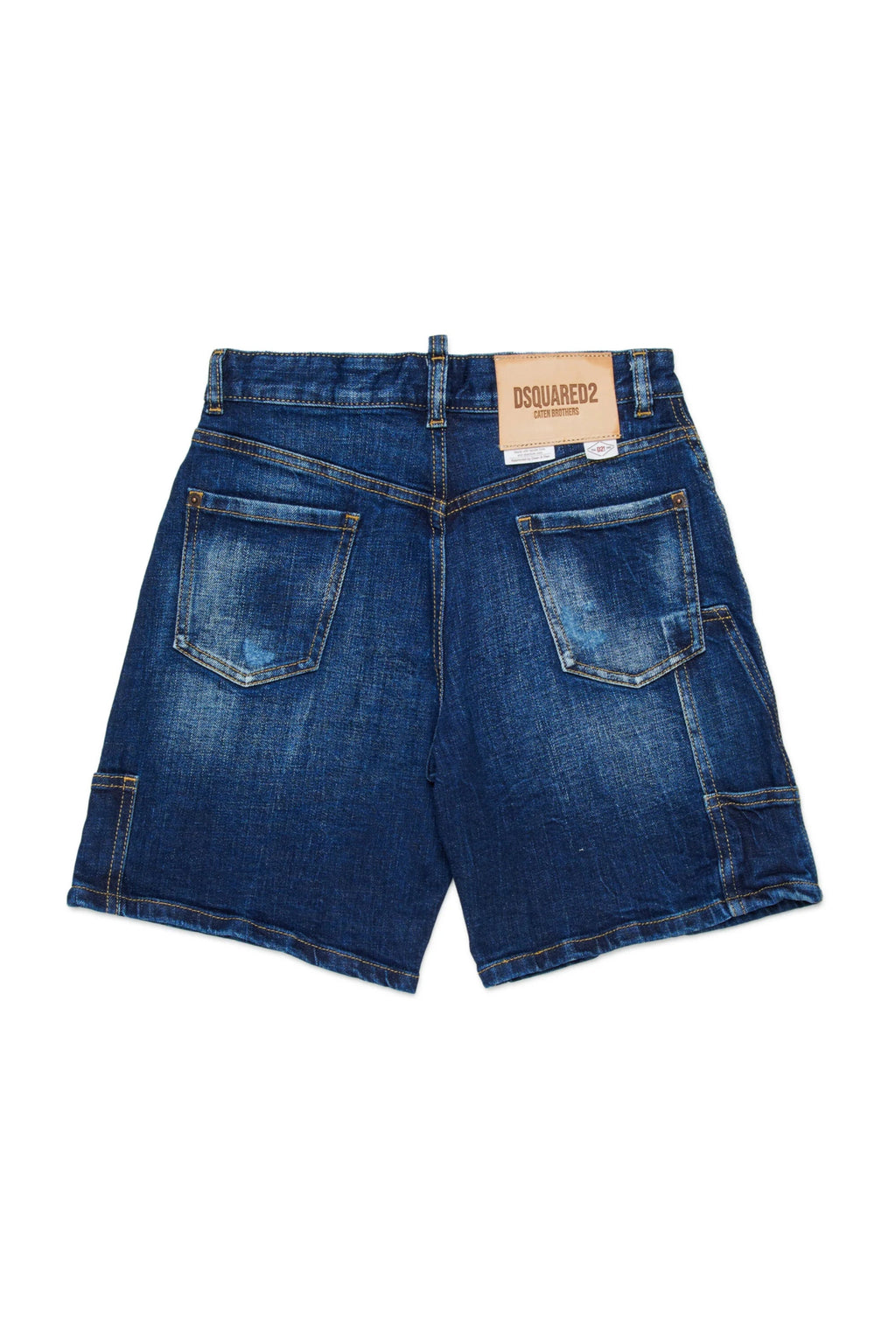SHORTS IN DENIM BLU SCURO DSQUARED2 - Angel Luxury