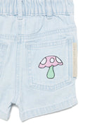 SHORTS IN DENIM CHIARO CON FANTASIA STELLA MCCARTNEY - Angel Luxury