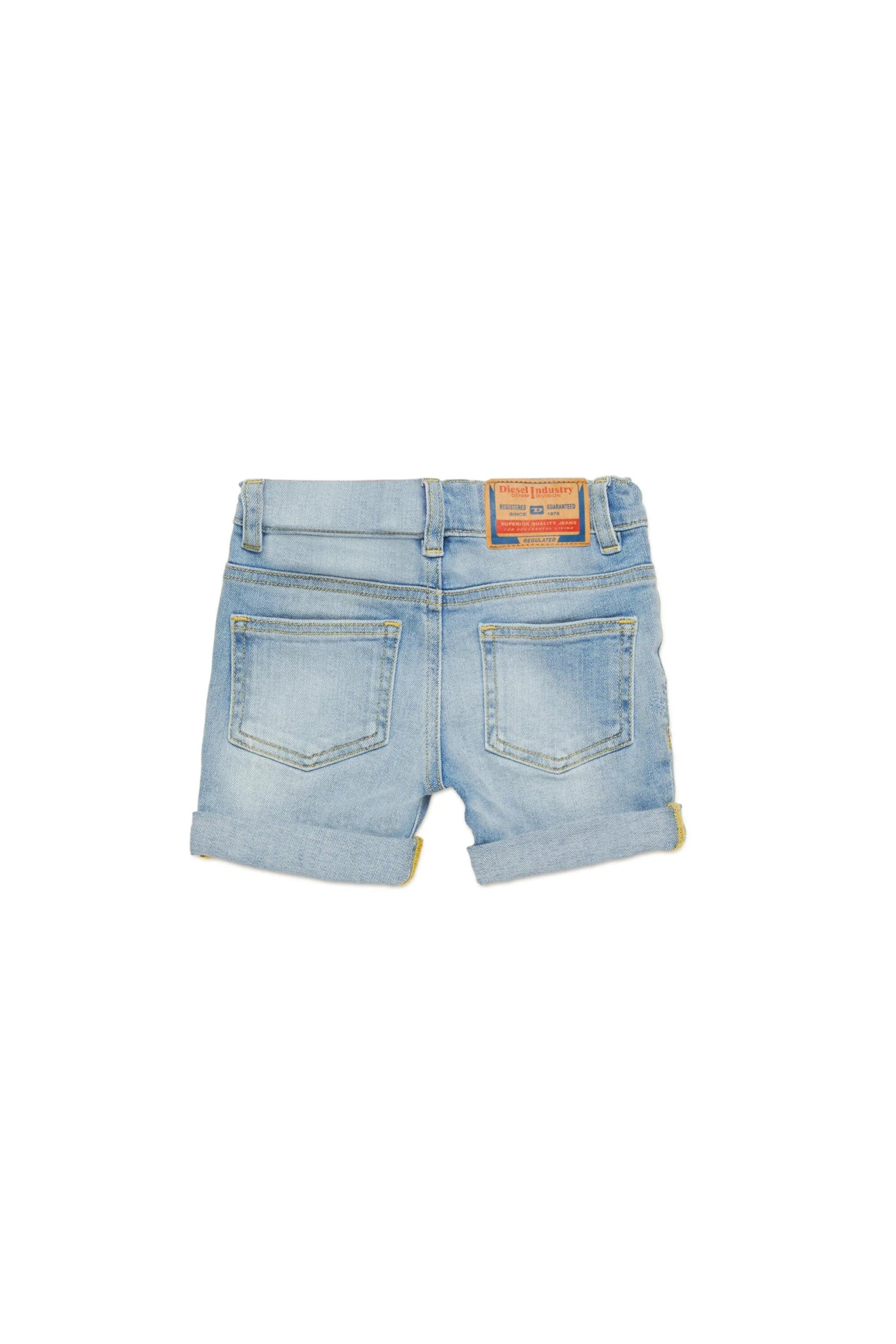 SHORTS IN DENIM CHIARO DIESEL - Angel Luxury