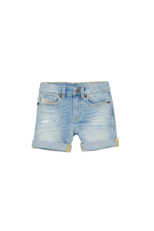 SHORTS IN DENIM CHIARO DIESEL - Angel Luxury