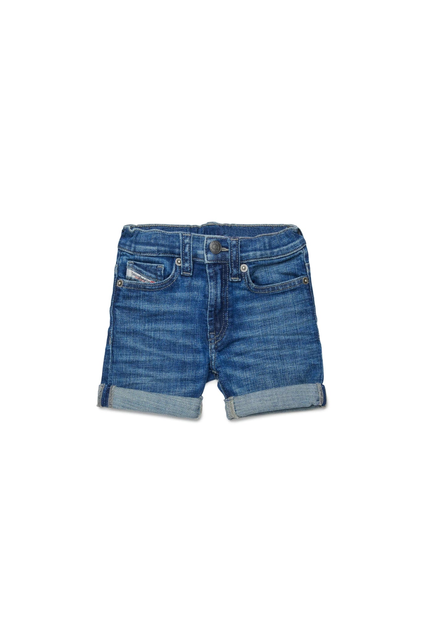 SHORTS IN DENIM CON RISVOLTO DIESEL - Angel Luxury