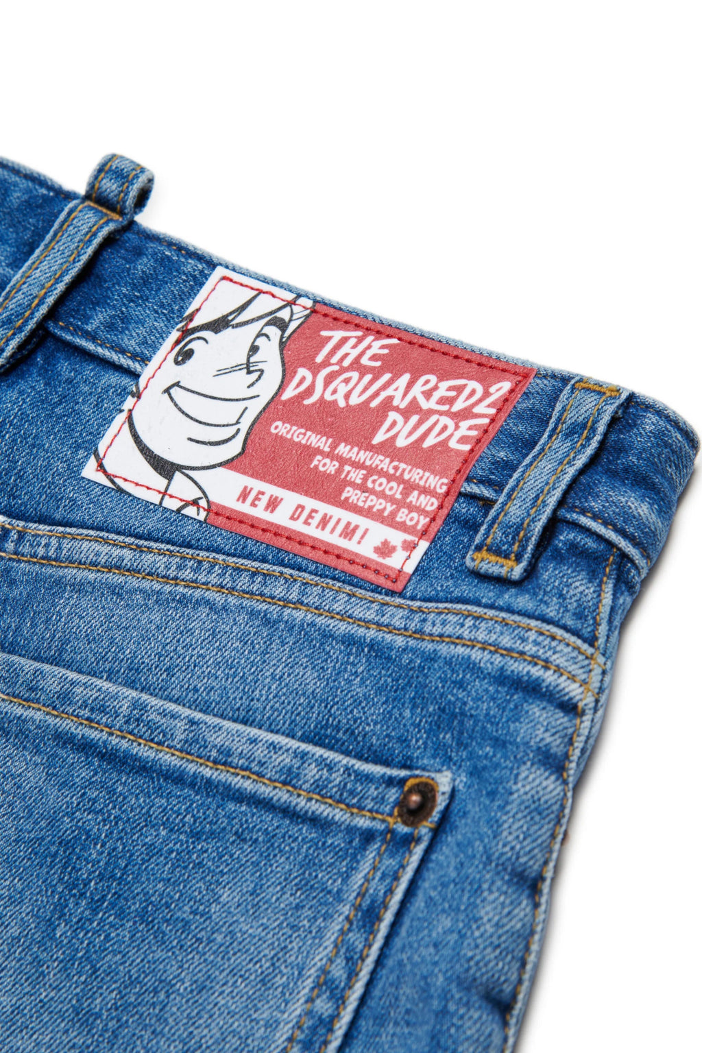 SHORTS IN DENIM DSQQUARED2 - Angel Luxury