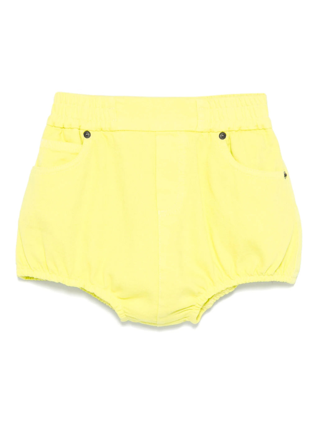 SHORTS IN DENIM LIME DOUUOD - Angel Luxury