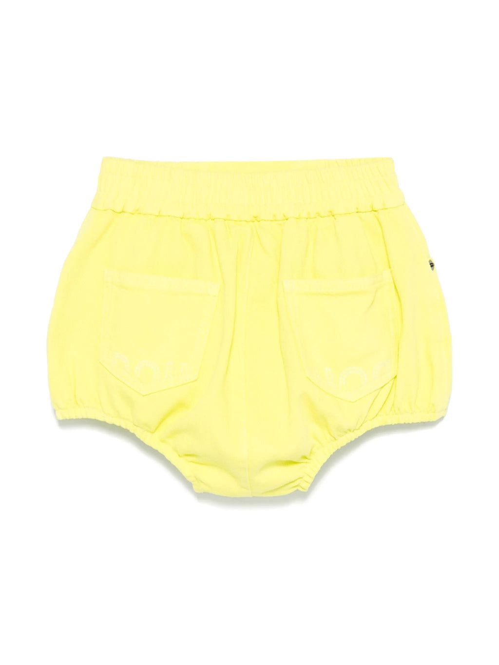 SHORTS IN DENIM LIME DOUUOD - Angel Luxury