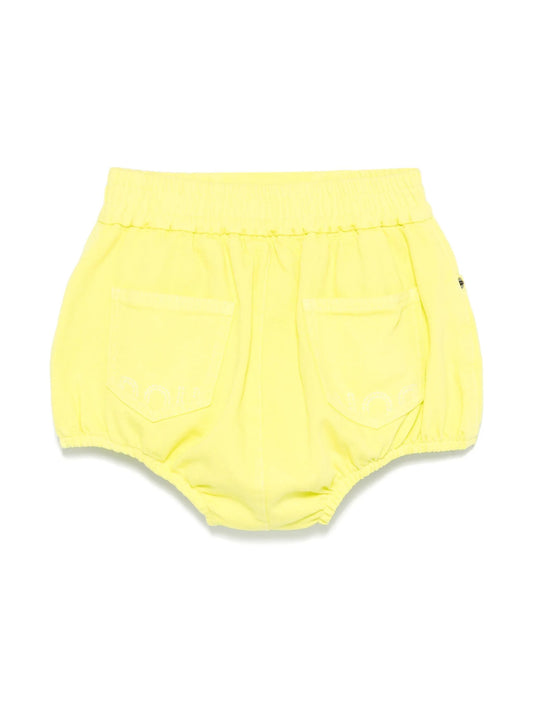 SHORTS IN DENIM LIME DOUUOD - Angel Luxury