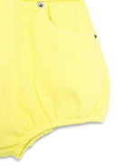 SHORTS IN DENIM LIME DOUUOD - Angel Luxury