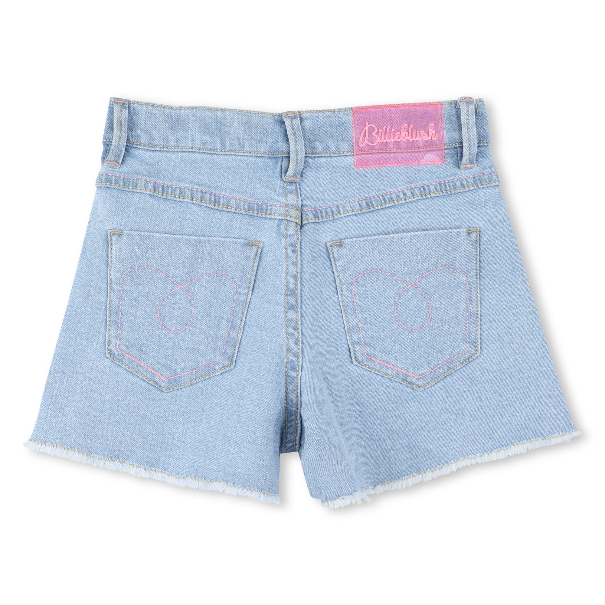 SHORTS IN DENIM PAILLETTES BILLIEBLUSH - Angel Luxury