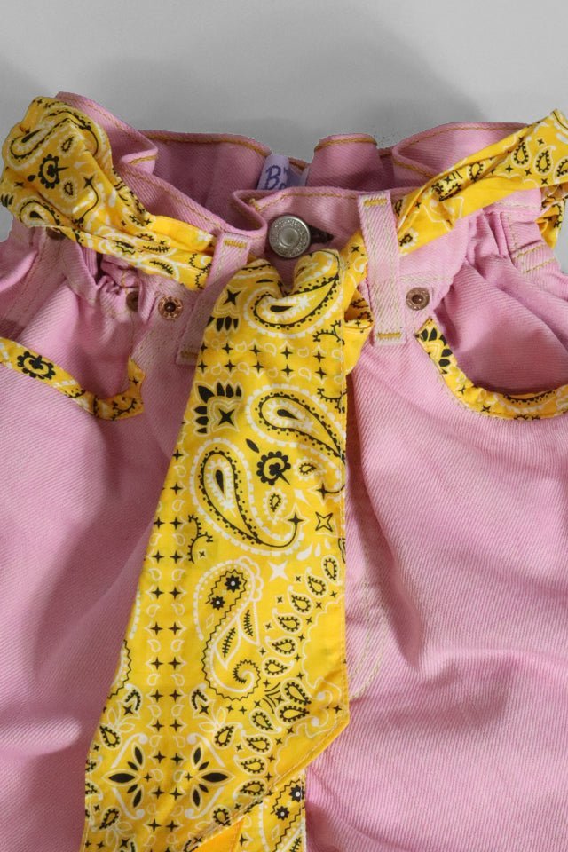 Shorts in denim rosa Mc2 Saint Barth - Angel Luxury