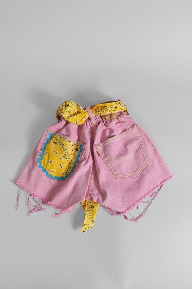 Shorts in denim rosa Mc2 Saint Barth - Angel Luxury