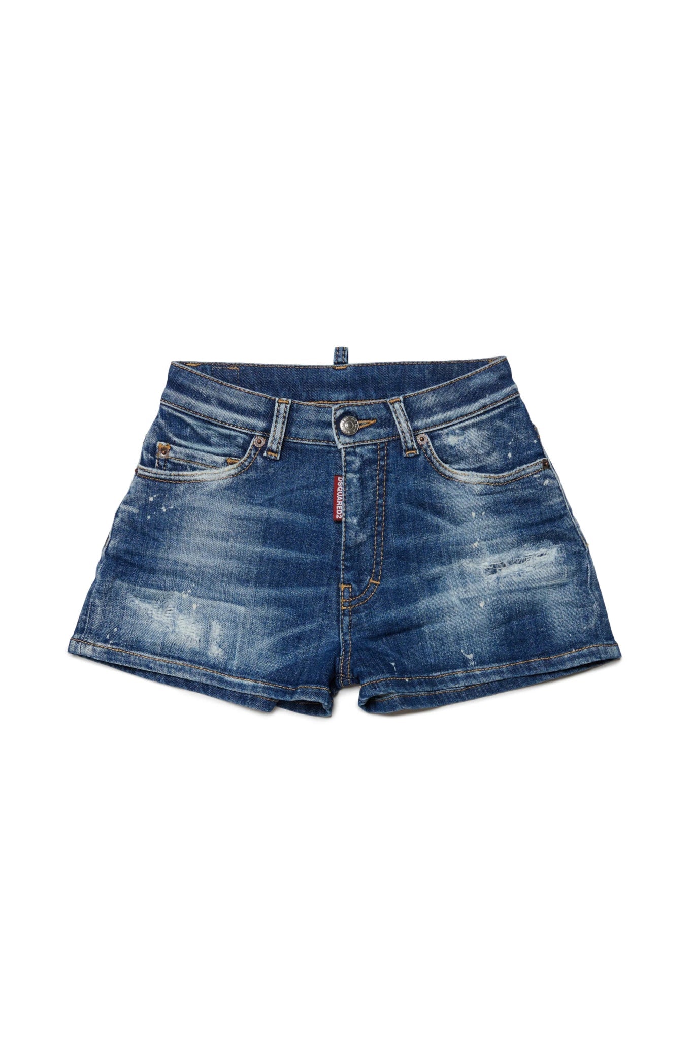 SHORTS IN DENIM STRAPPATO DSQUARED2 - Angel Luxury