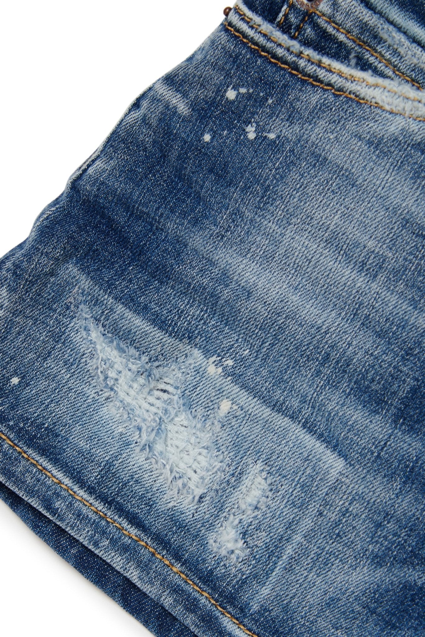 SHORTS IN DENIM STRAPPATO DSQUARED2 - Angel Luxury