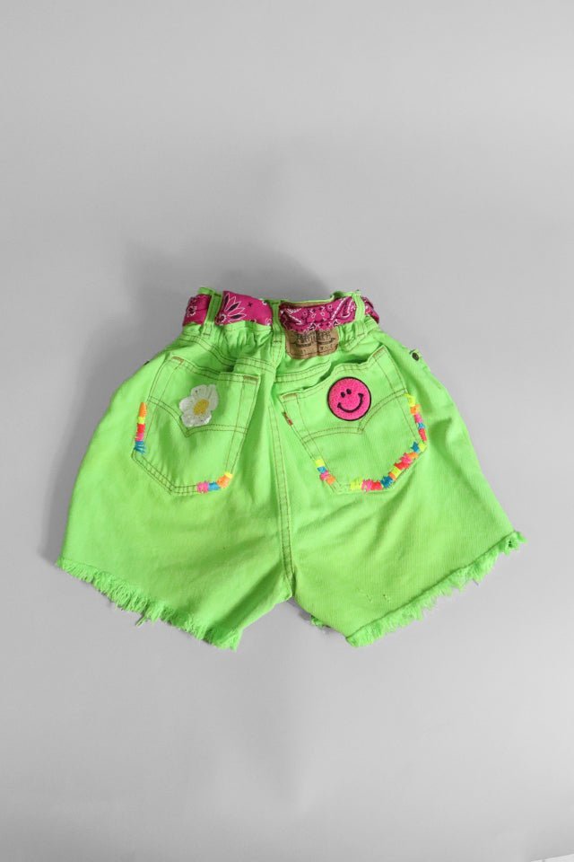 Shorts in denim verde Mc2 Saint Barth - Angel Luxury
