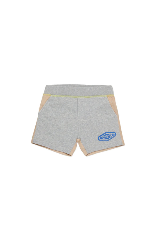 SHORTS IN FELPA BEIGE/GRIGIO DIESEL - Angel Luxury