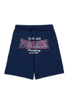 SHORTS IN FELPA BLU DSQUARED2 - Angel Luxury