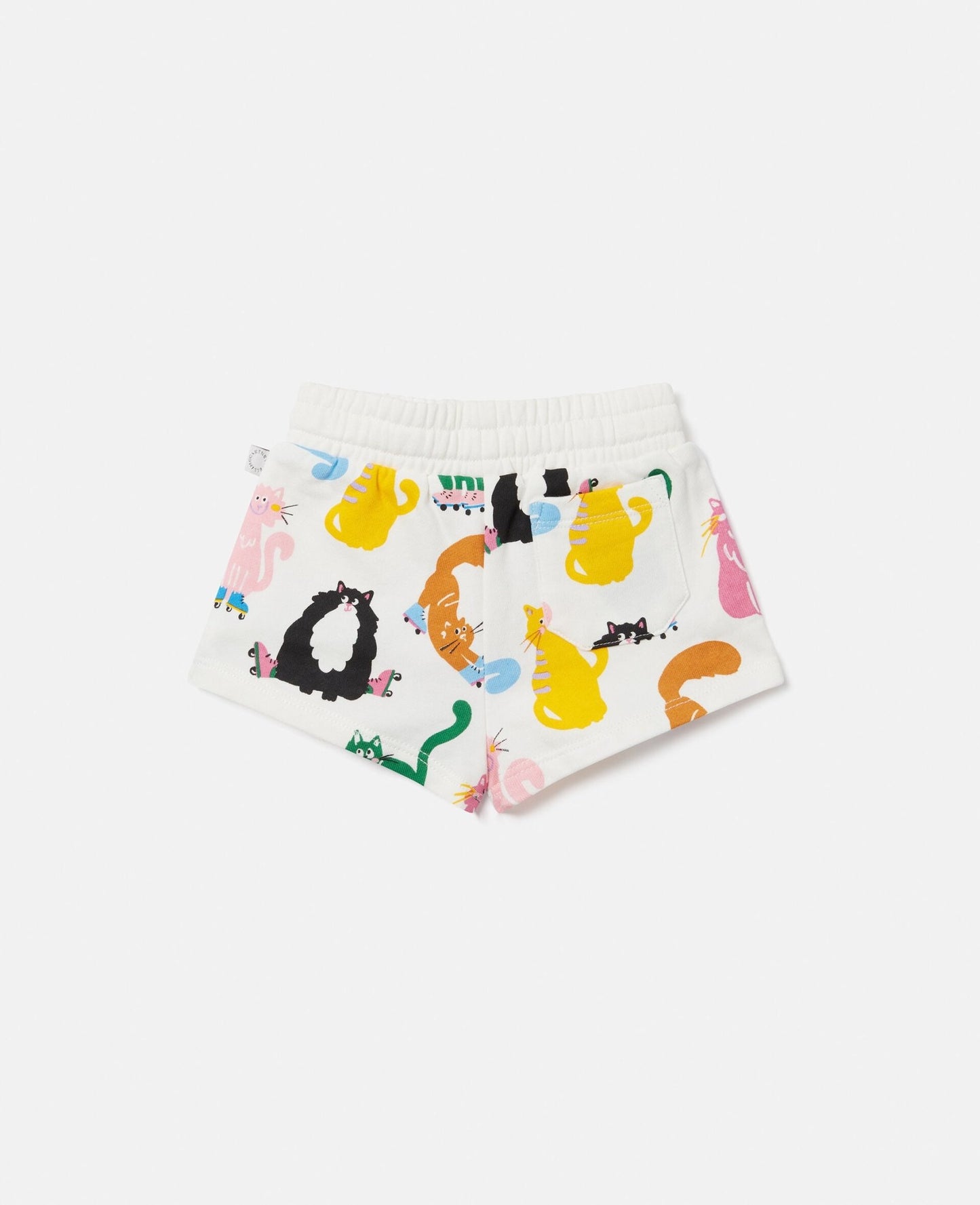 SHORTS IN FELPA CON GATTINI STELLA MCCARTNEY - Angel Luxury