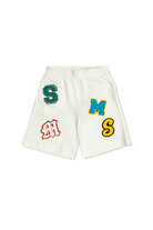 SHORTS IN FELPA CON LETTERE COLORATE STELLA MCCARTNEY - Angel Luxury