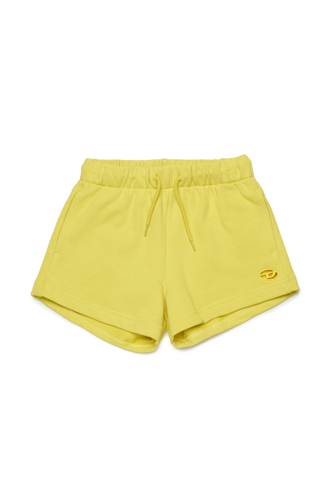 SHORTS IN FELPA GIALLO DIESEL - Angel Luxury