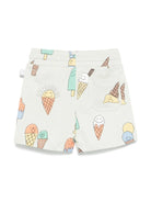 SHORTS IN FELPA VERDE GELATO STELLA MCCARTNEY - Angel Luxury