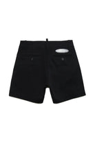 SHORTS IN GABARDINA CON PATCH LOGO SURF DSQUARED2 - Angel Luxury