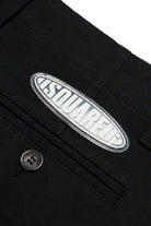 SHORTS IN GABARDINA CON PATCH LOGO SURF DSQUARED2 - Angel Luxury