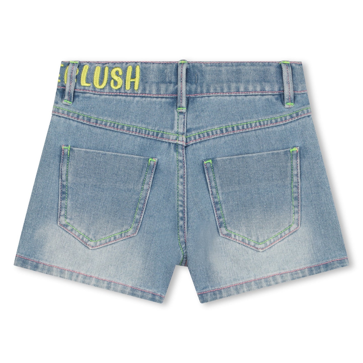 SHORTS JEANS COTONE RICAMATO BILLIEBLUSH - Angel Luxury