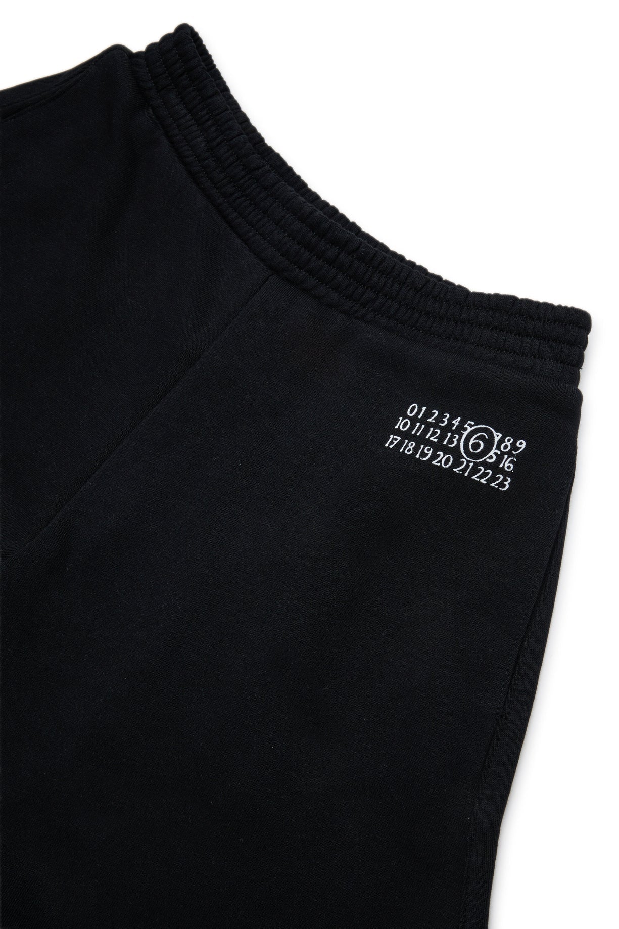 SHORTS NERO CON LOGO BINACO MAISON MARGIELA - Angel Luxury