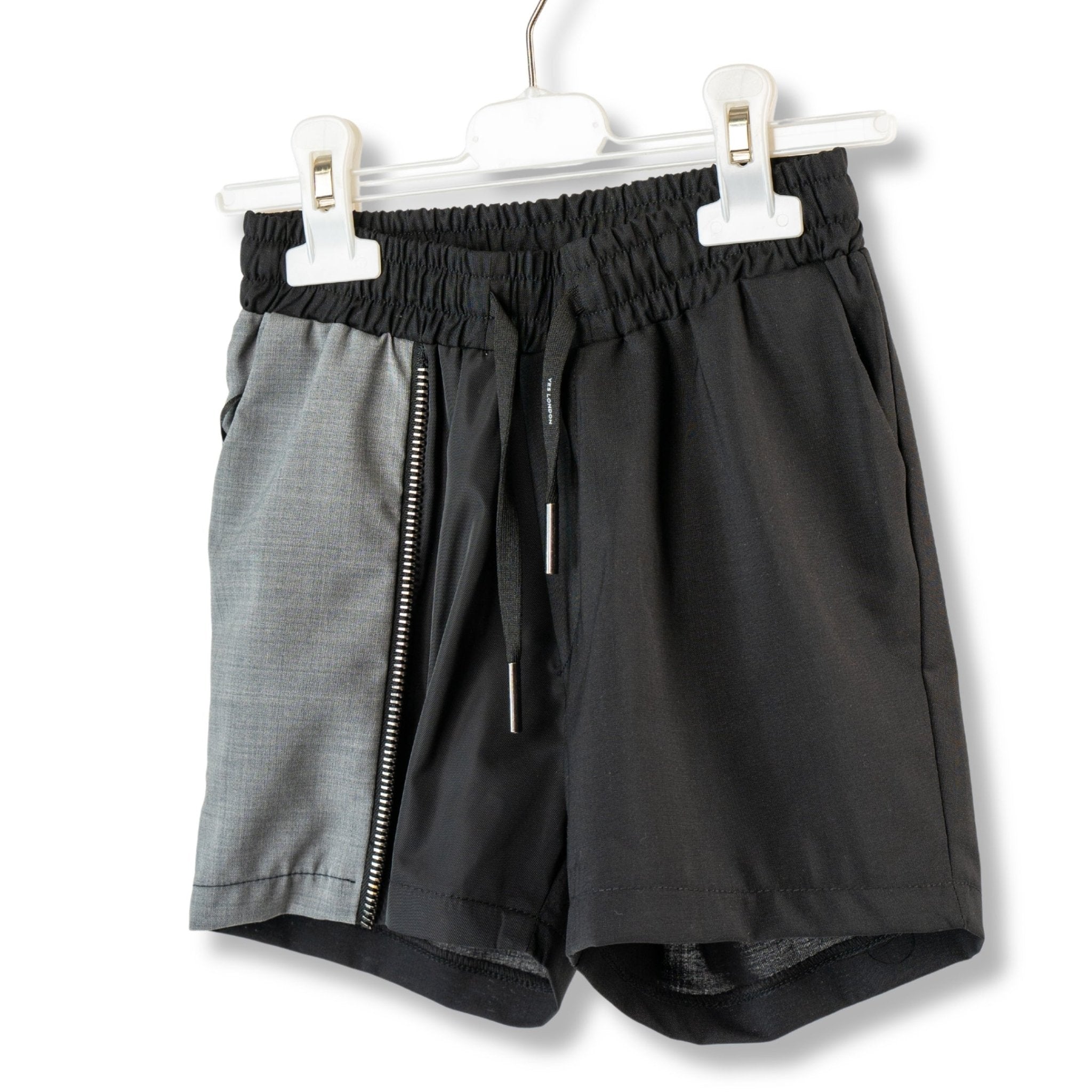 SHORTS NERO/GRIGIO YES LONDON - Angel Luxury