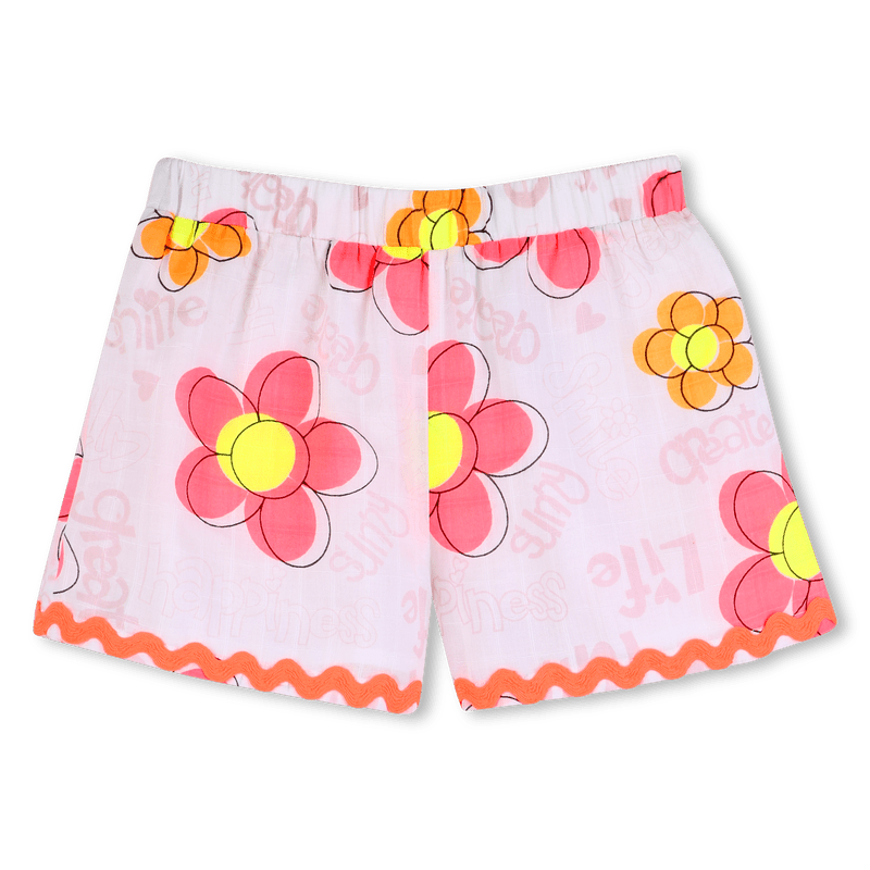 SHORTS ROSA A FIORI BILLIEBLUSH - Angel Luxury