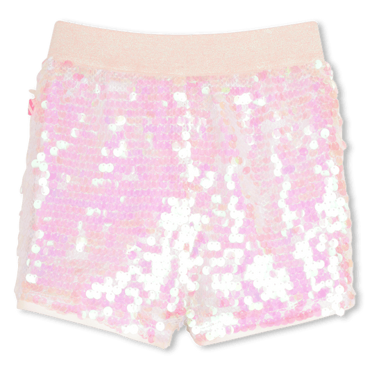 SHORTS ROSA IN PAILLETTES BILLIEBLUSH - Angel Luxury