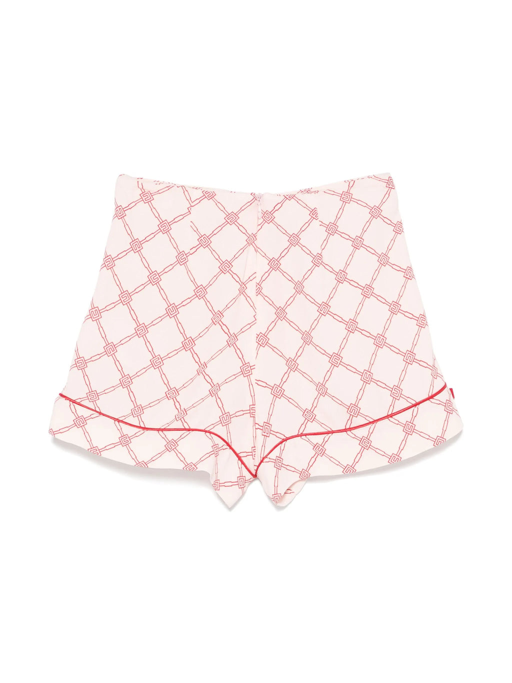 SHORTS ROSA LOGATO ROSSO ELISABETTA FRANCHI - Angel Luxury