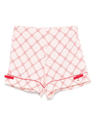 SHORTS ROSA LOGATO ROSSO ELISABETTA FRANCHI - Angel Luxury