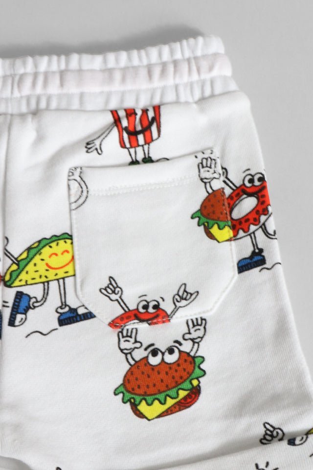 Shorts StellaMcCartney bianco popcorn - Angel Luxury