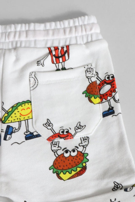 Shorts StellaMcCartney bianco popcorn - Angel Luxury