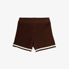 SHORTS UNCINETTO MARRONE MINI RODINI - Angel Luxury