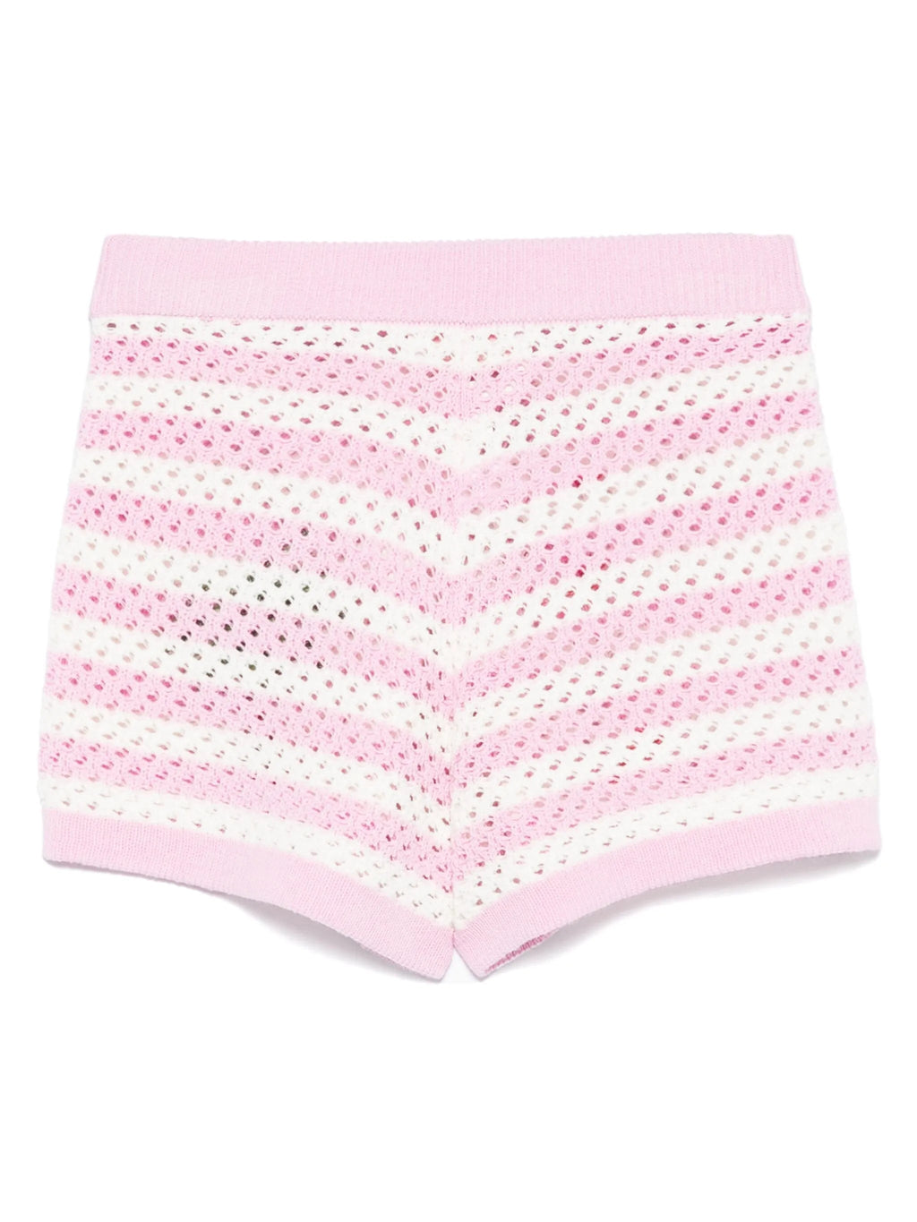 SHORTS UNCINETTO ROSA BIANCO CON PALME MC2 SAINT BARTH - Angel Luxury