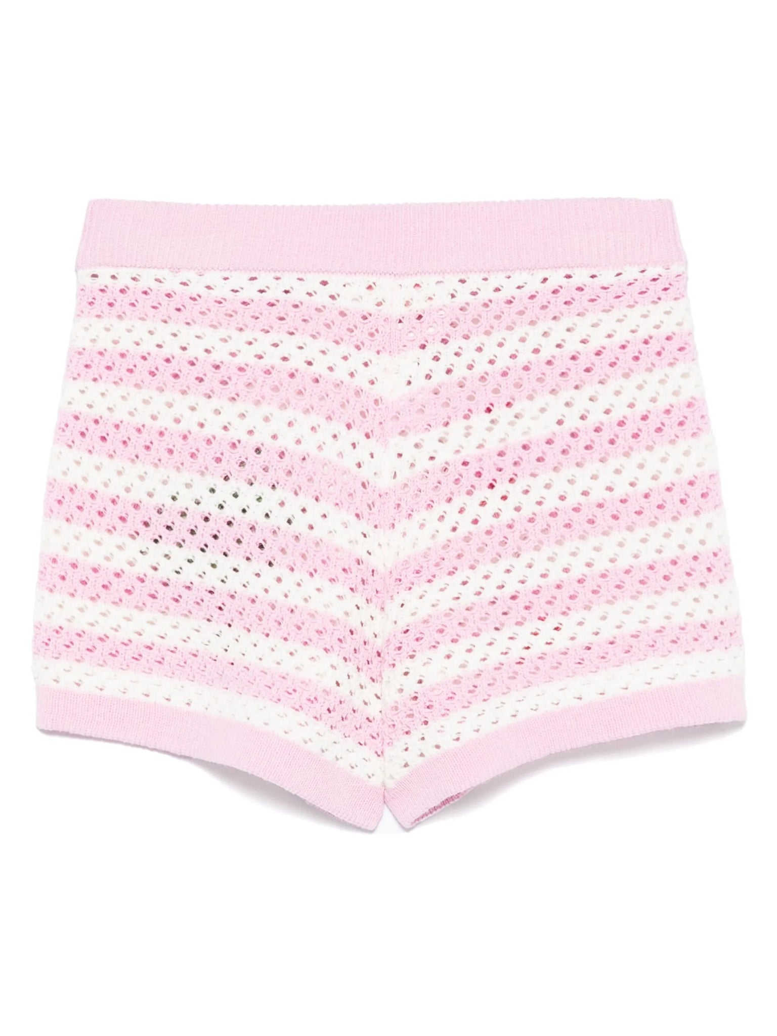 SHORTS UNCINETTO ROSA BIANCO CON PALME MC2 SAINT BARTH - Angel Luxury