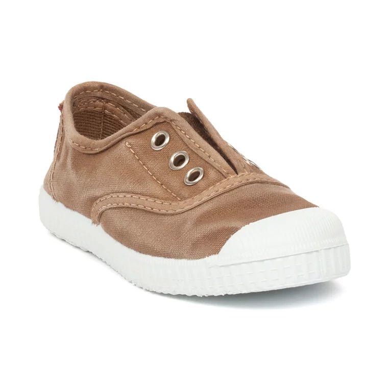 SNEAKERS BEIGE CIENTA - Angel Luxury