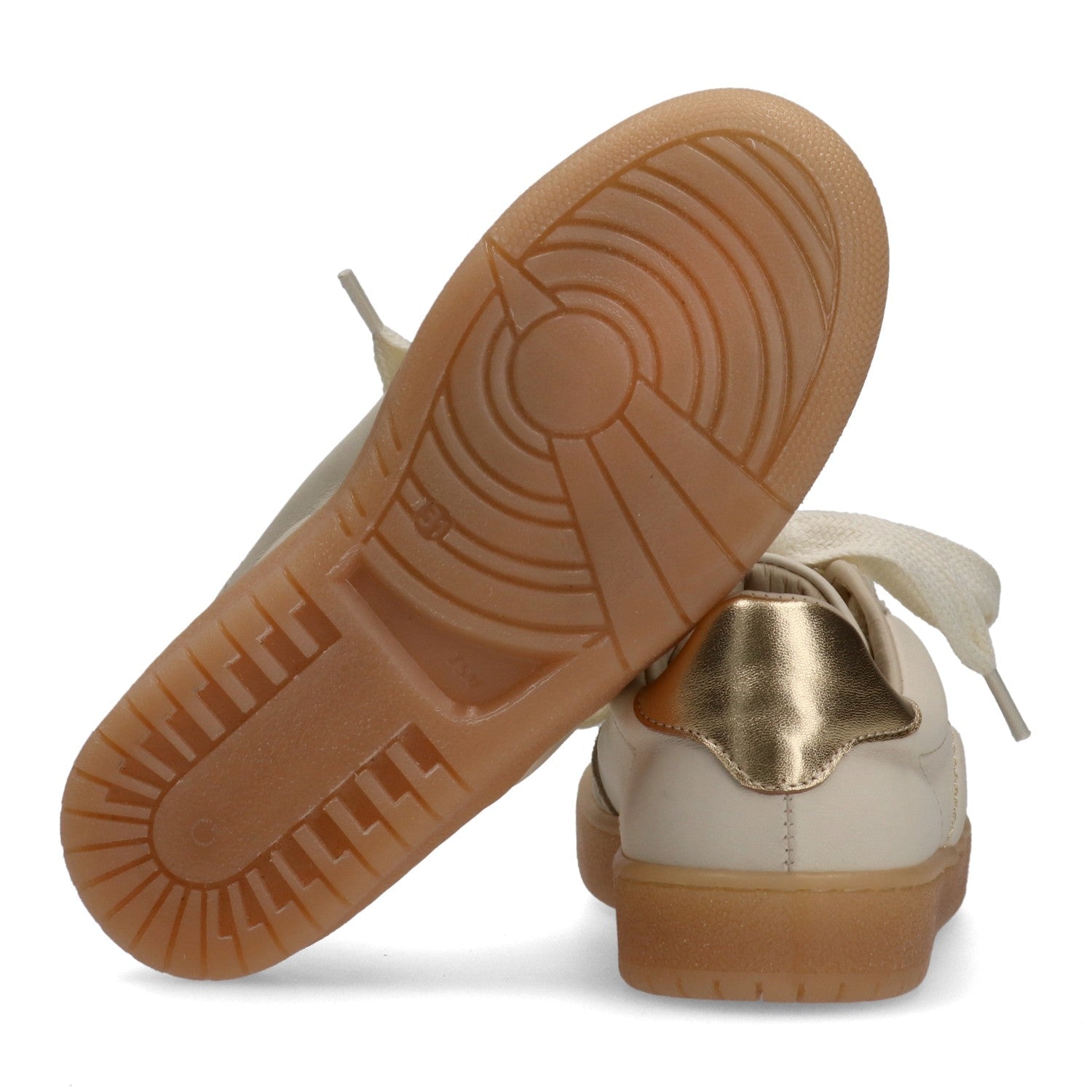 SNEAKERS BURRO CON PLACCA ORO ELISABETTA FRANCHI - Angel Luxury