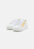 SNEAKERS CON LOGO GIALLO ICON - Angel Luxury