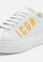 SNEAKERS CON LOGO GIALLO ICON - Angel Luxury