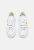 SNEAKERS CON LOGO GIALLO ICON - Angel Luxury