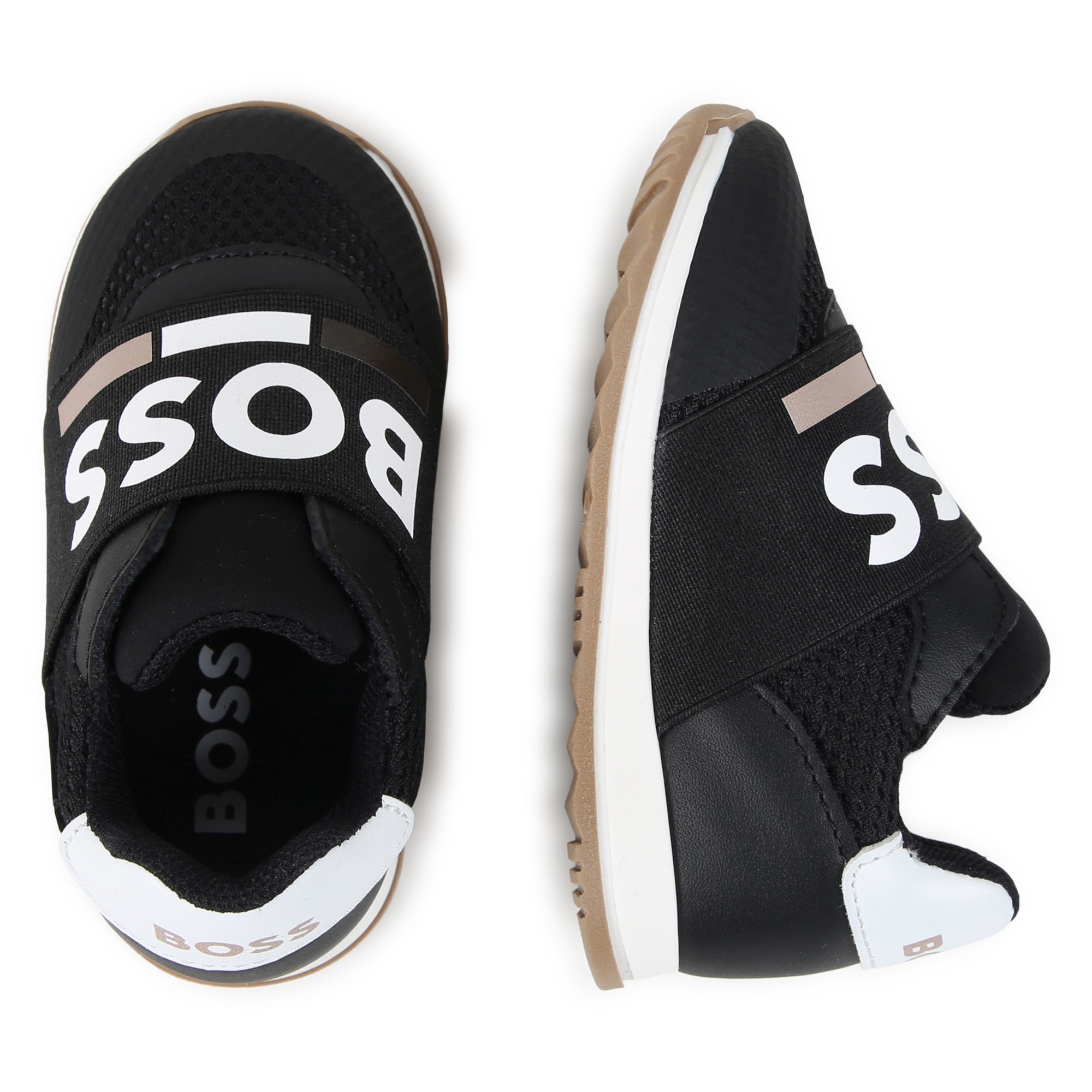 SNEAKERS ELASTICO BIMATERIALE HUGO BOSS - Angel Luxury