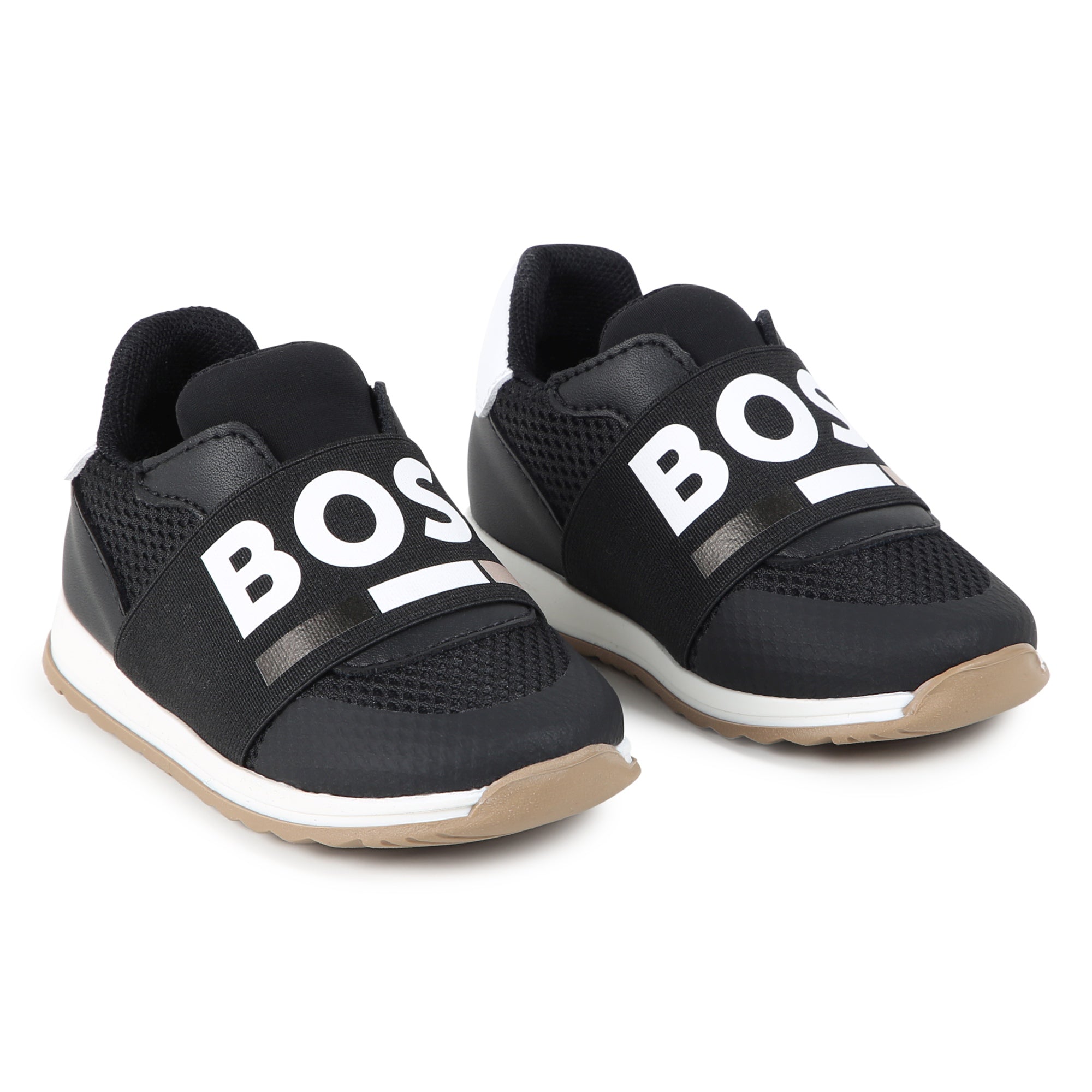 SNEAKERS ELASTICO BIMATERIALE HUGO BOSS - Angel Luxury