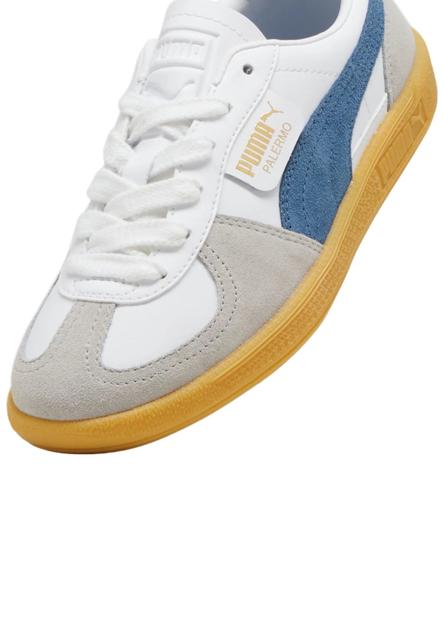 SNEAKERS PALERMO BIANCO/BLU PUMA - Angel Luxury