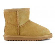 STIVALETTO BEIGE CON PELLICCIA INTERNA COLORS OF CALIFORNIA - Angel Luxury