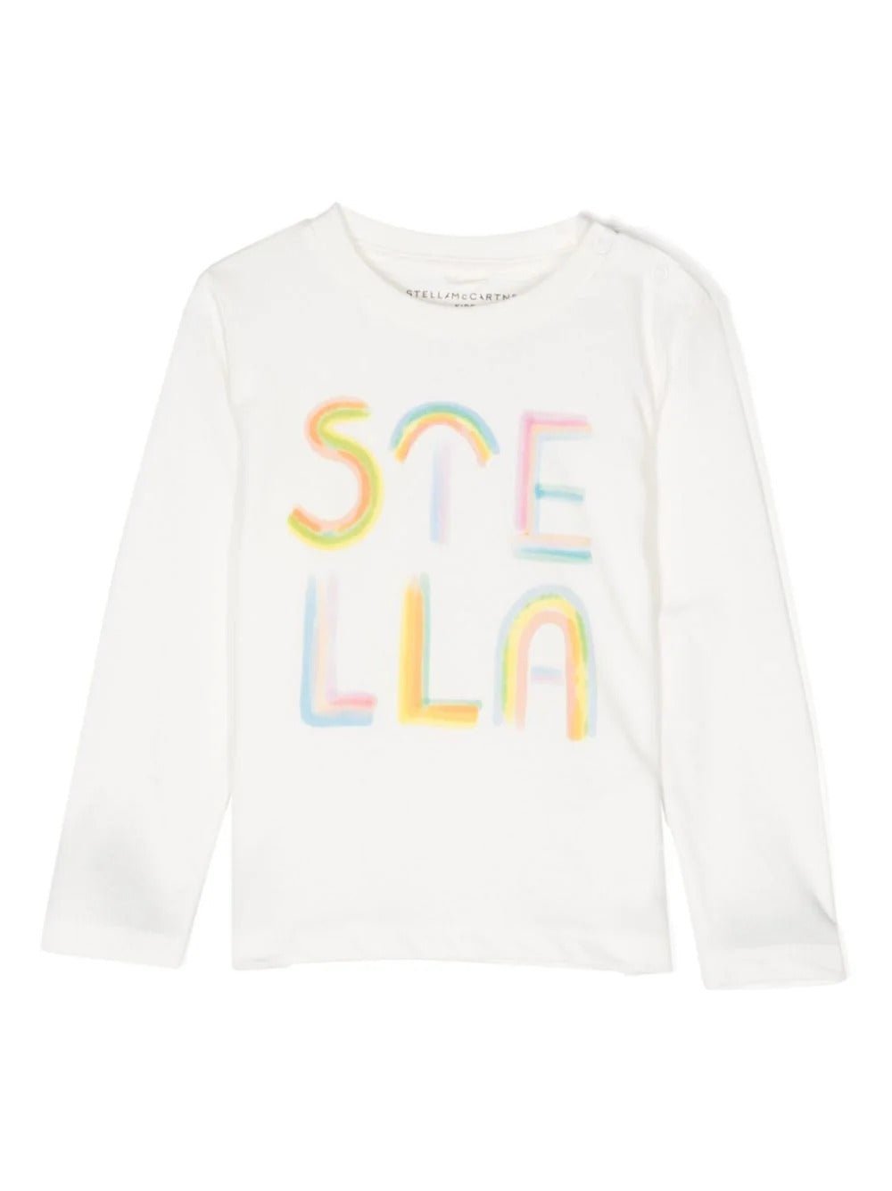 T - SHIRT A MANICA LUNGA BIANCA STELLA MCCARTNEY - Angel Luxury