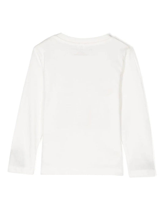 T - SHIRT A MANICA LUNGA BIANCA STELLA MCCARTNEY - Angel Luxury