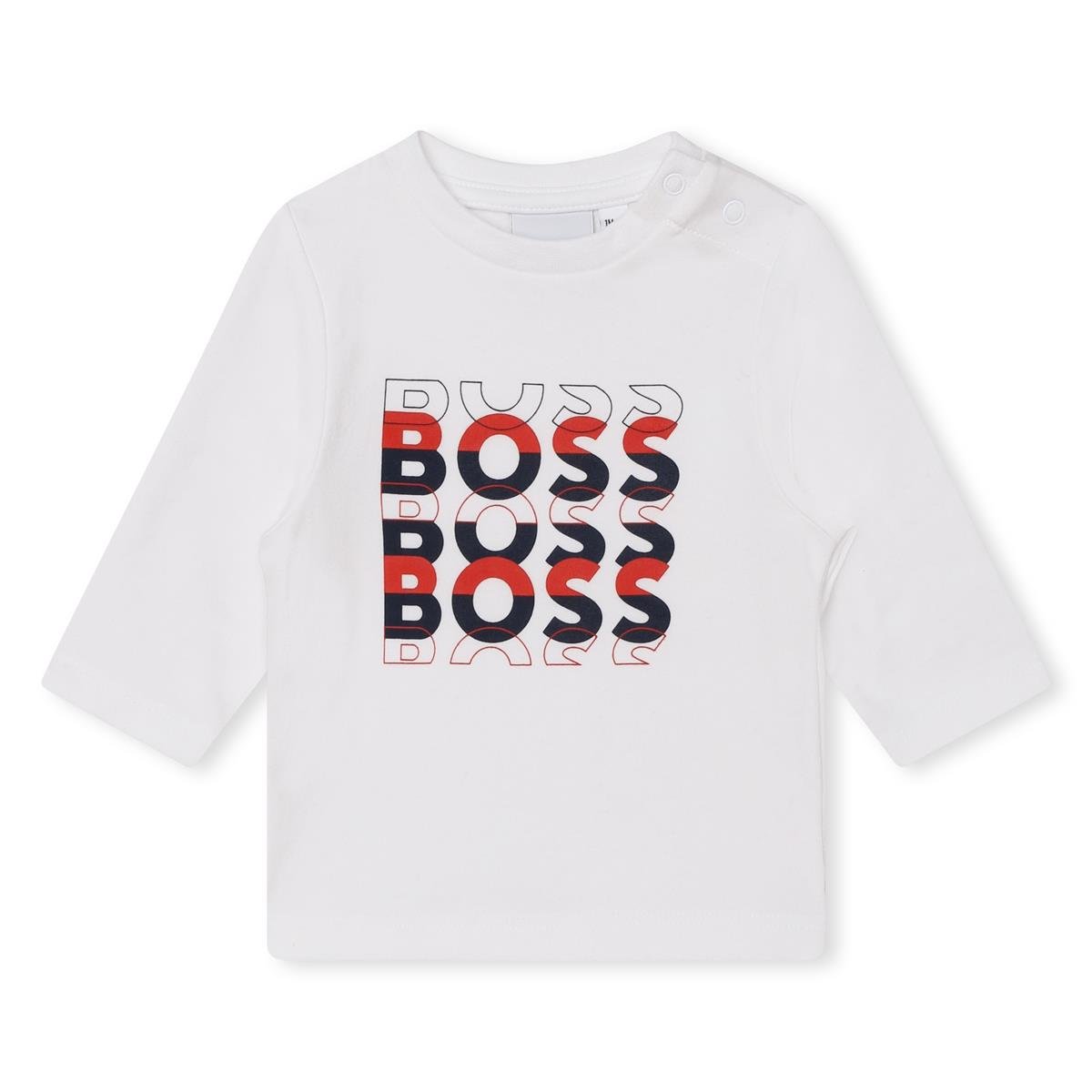 T-SHIRT A MANICHE LUNGHE HUGO BOSS - Angel Luxury