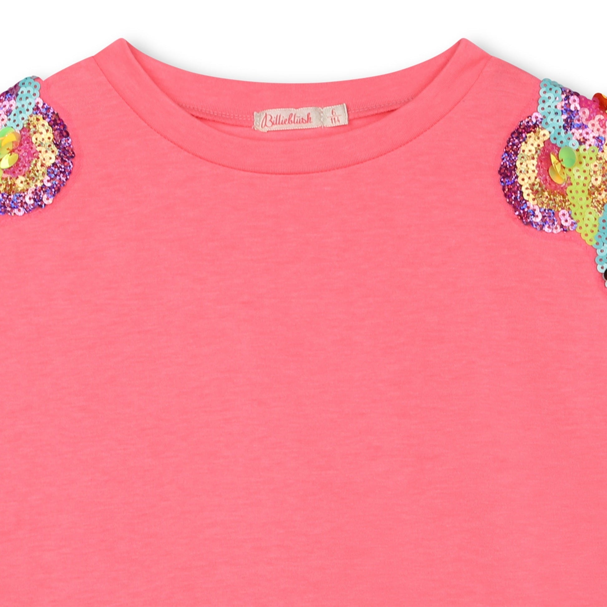 T - SHIRT AMPIA ROSA BILLIEBLUSH - Angel Luxury