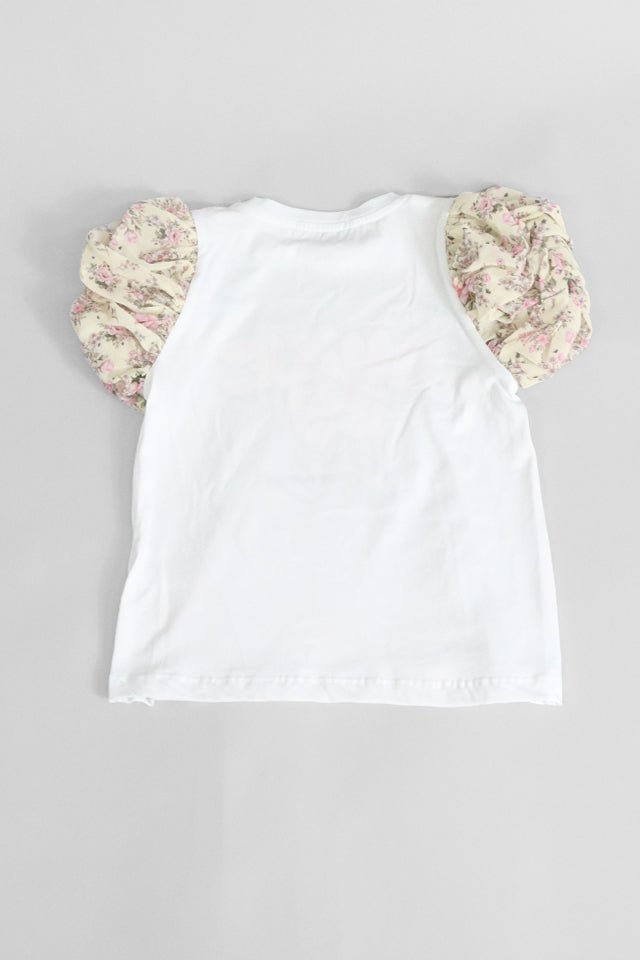 T-shirt Aniye By bianca con fiori - Angel Luxury